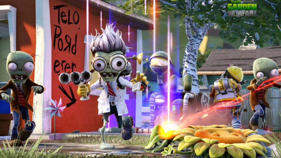 单机生存类游戏《植物大战僵尸：花园战争》原画欣赏