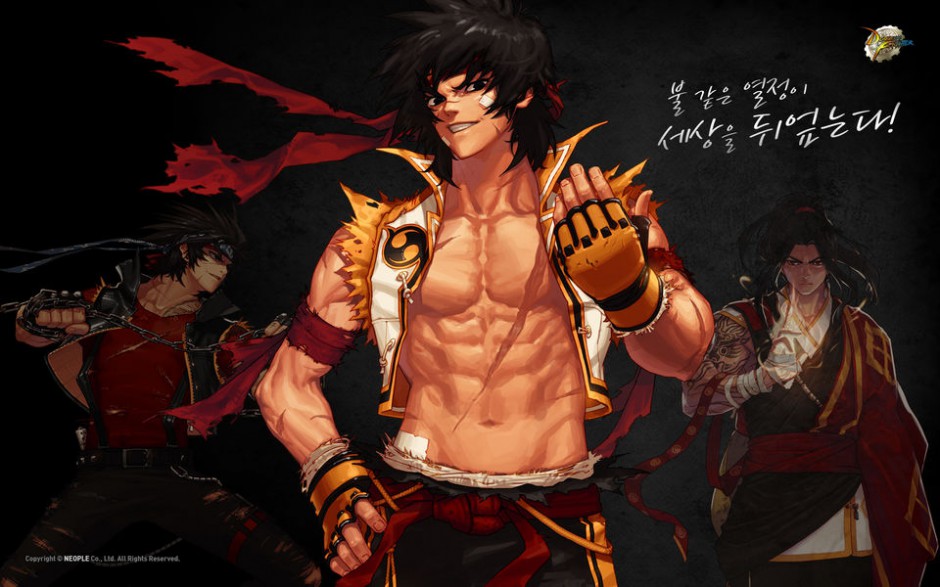 网络游戏地下城与勇士人物角色合辑