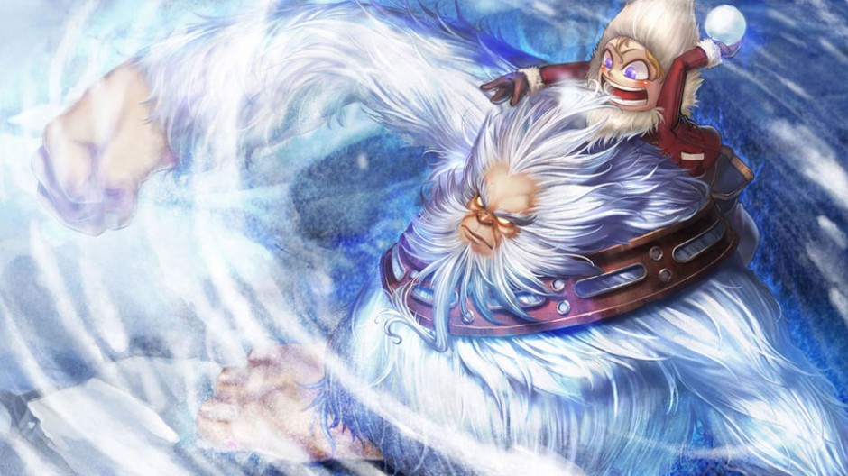 英雄联盟英雄雪人骑士高清图片精选