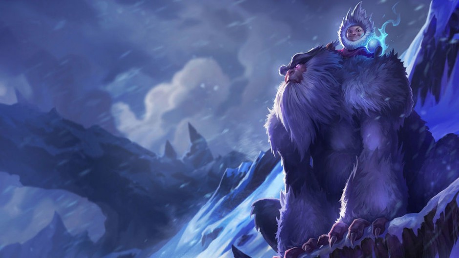 英雄联盟英雄雪人骑士高清图片精选