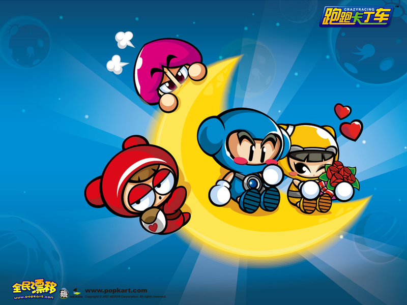 网络游戏跑跑卡丁车可爱超萌图片