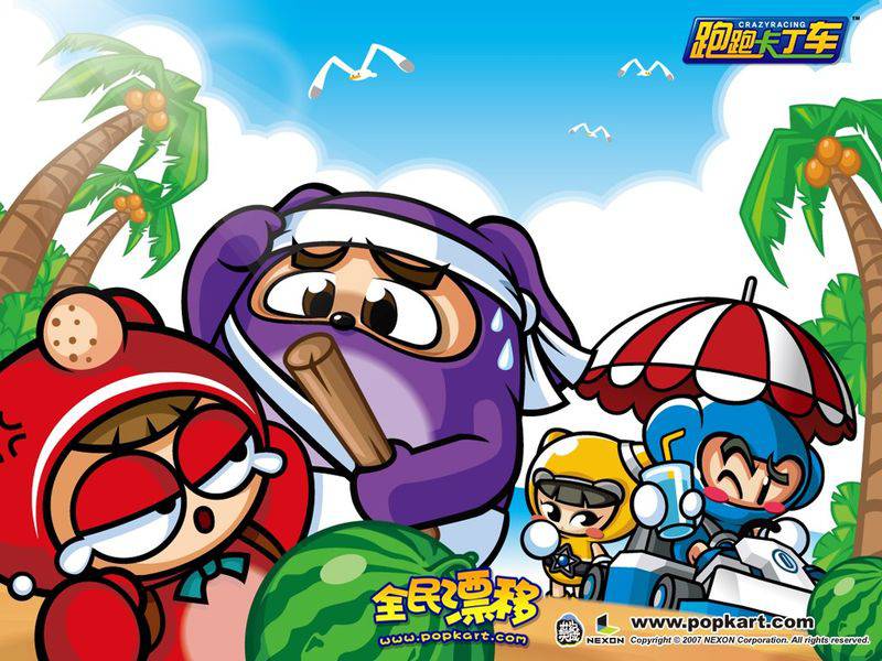 网络游戏跑跑卡丁车可爱超萌图片