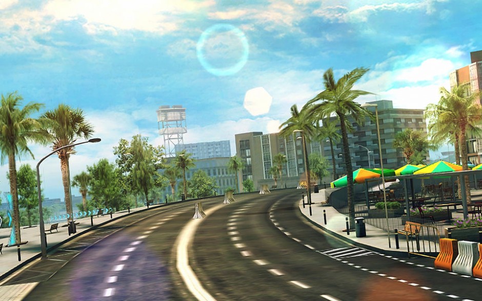 好玩的赛车游戏《狂野飙车8：极速凌云》原画赏析