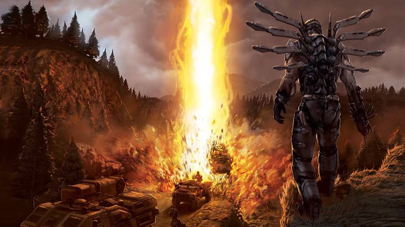 大型角色扮演游戏激战壁纸