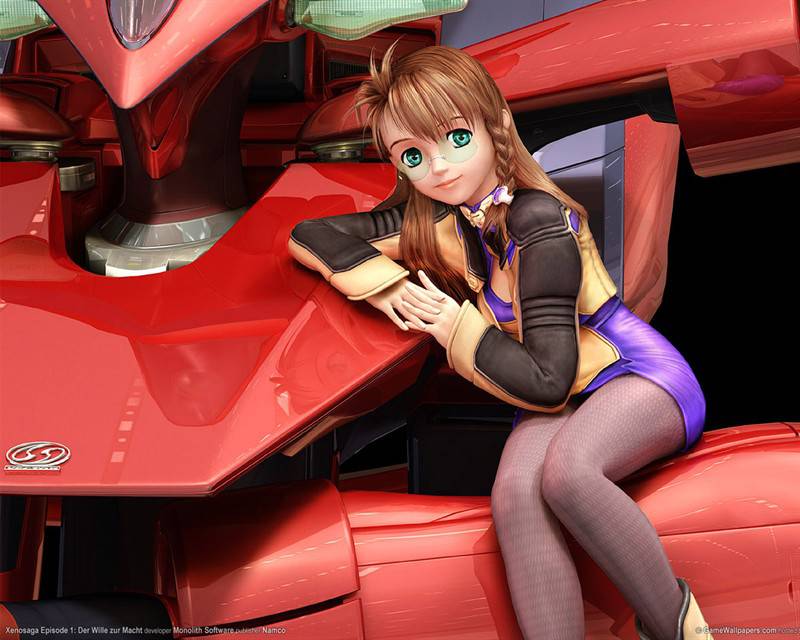 动漫游戏美少女图片大全