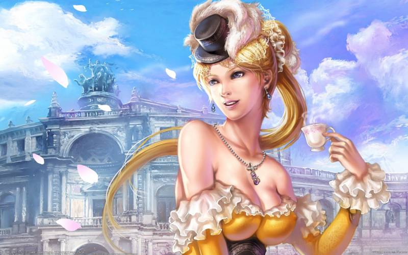 精选热门游戏美女人物图片素材