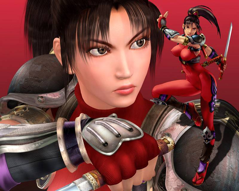 漂亮的游戏人物电脑桌面壁纸