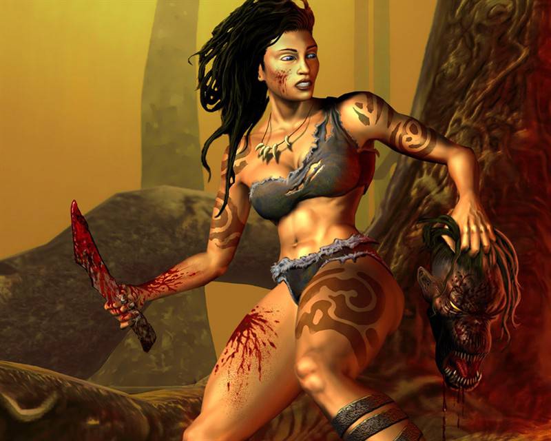 游戏性感女角色高清图片大全