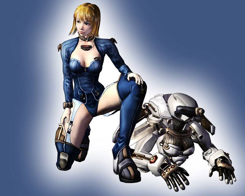 游戏中的美女角色人物超清晰大图