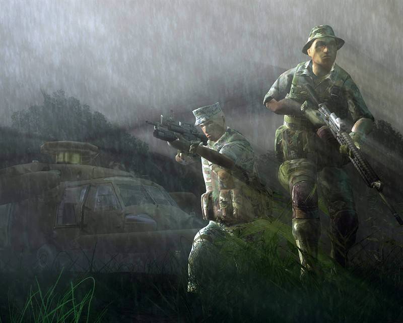 游戏战斗场景原画素材