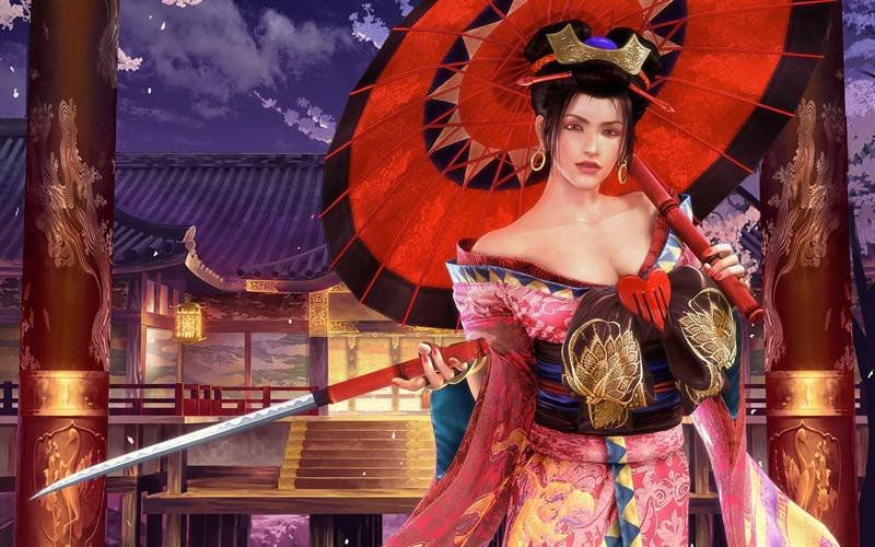 网络游戏中的美女人物高清大图