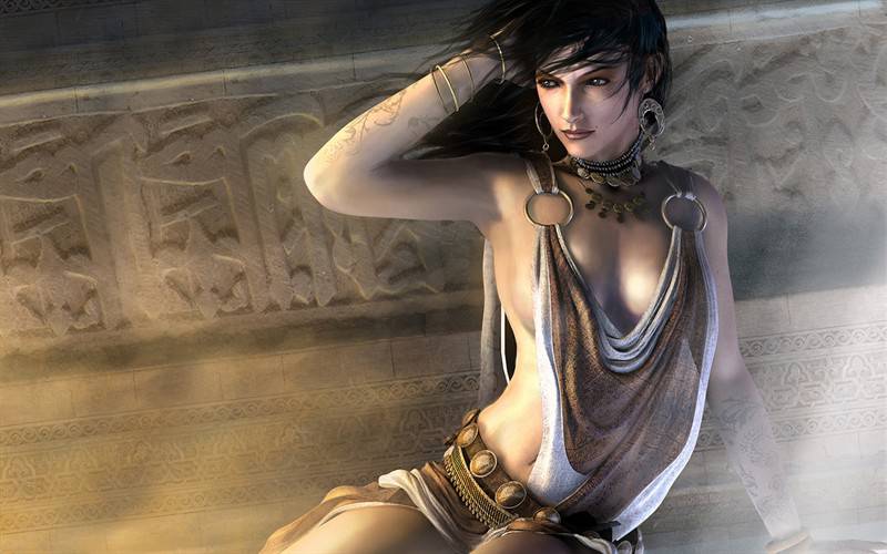 网络游戏中的美女人物高清大图