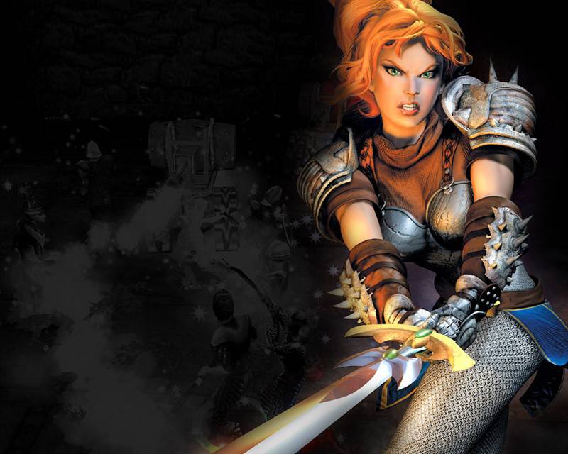 游戏中的美女角色人物超清晰大图