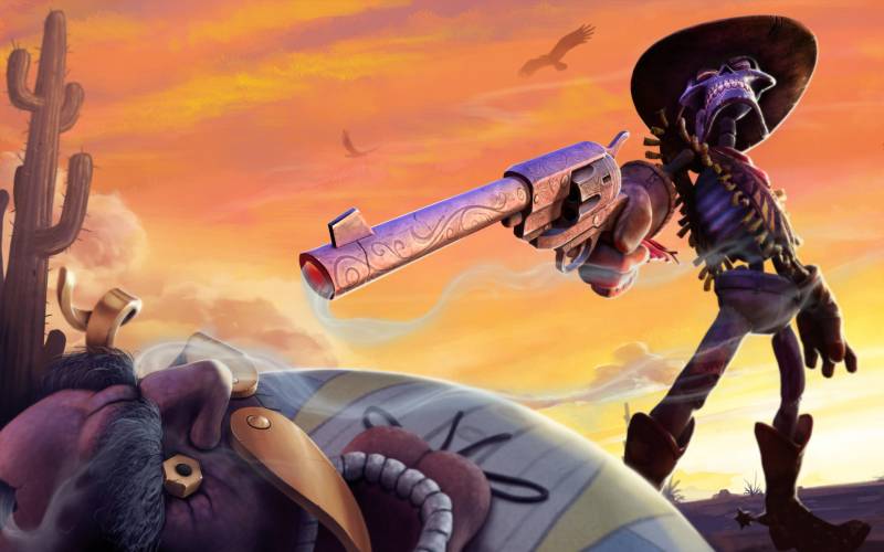 射击类网络游戏《木偶快枪手》精美壁纸