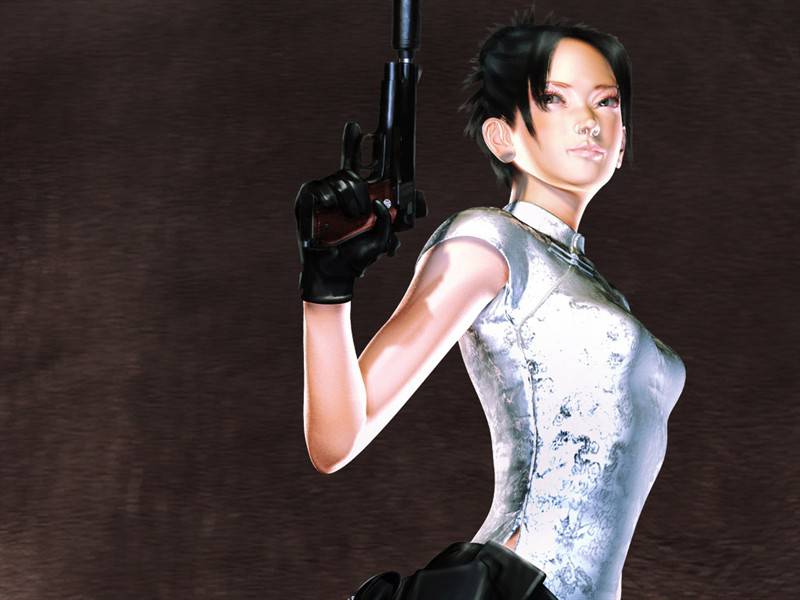 高清性感美女游戏壁纸