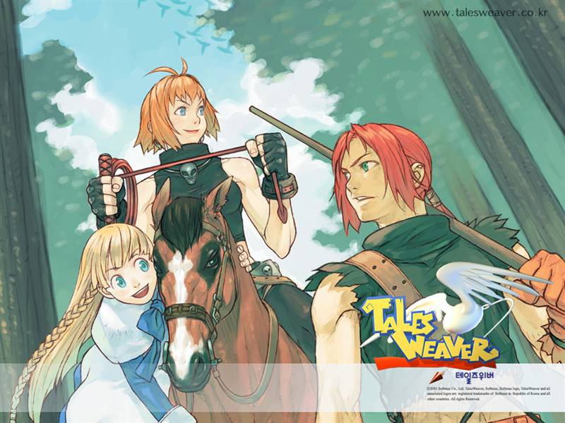 韩国2d网络游戏《天翼之链》壁纸