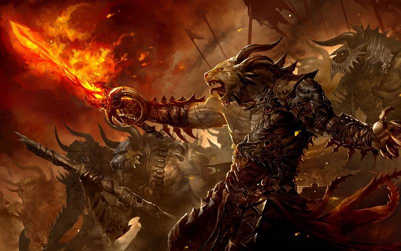 角色扮演网游《激战》壁纸