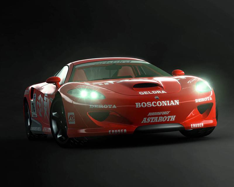 3D汽车游戏高清桌面壁纸