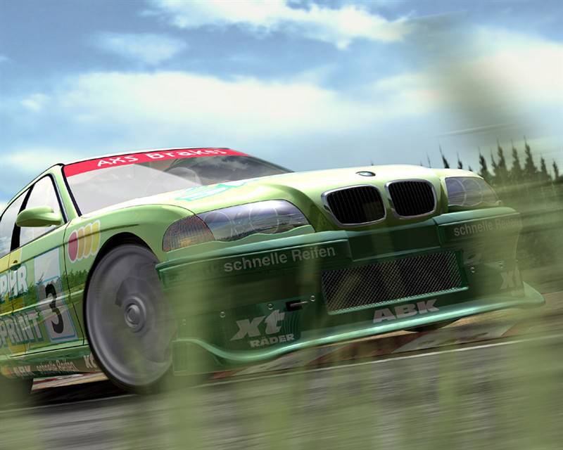 3D汽车游戏高清桌面壁纸