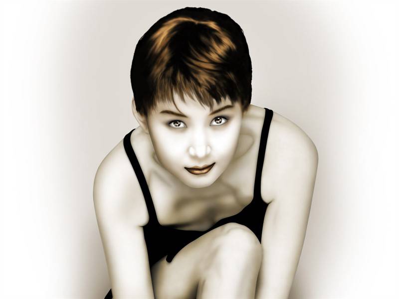 网络游戏中的美女角色人物精选壁纸