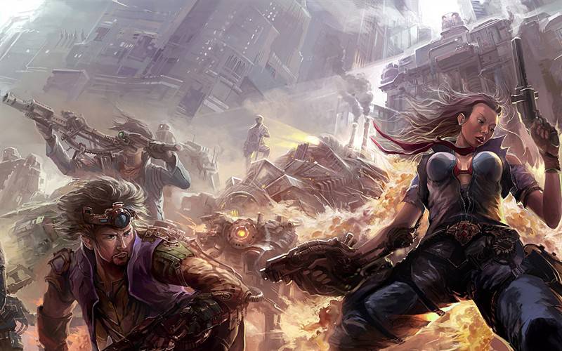 3D角色网游《激战》精美壁纸