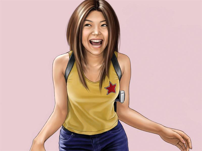 人气网络游戏美女人物图片