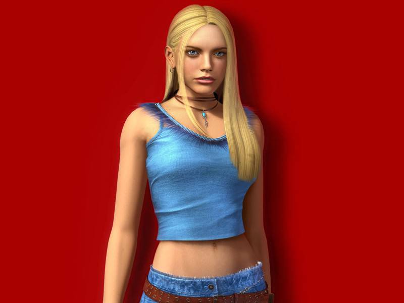 人气网络游戏美女人物图片