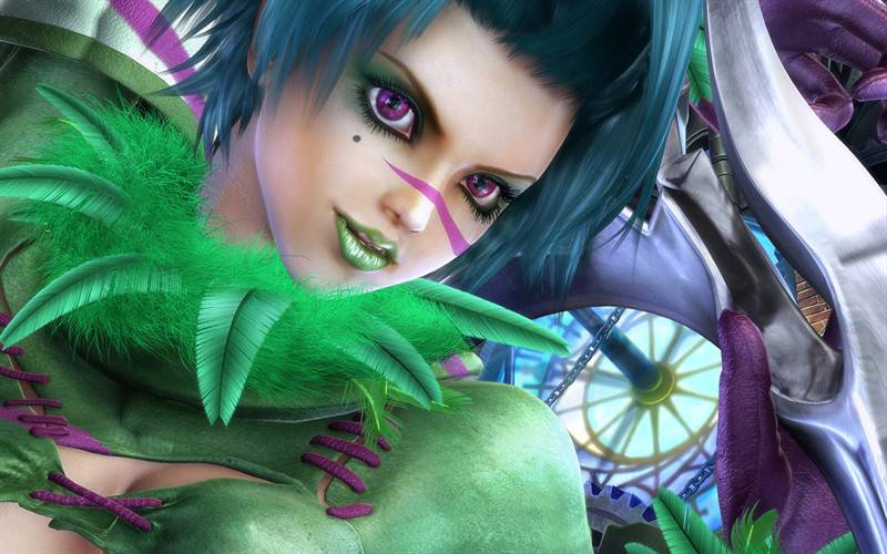 网络游戏女角色人物壁纸