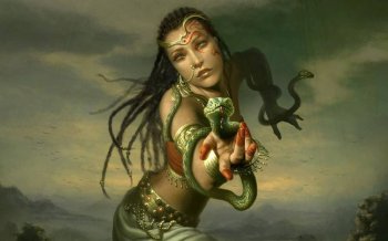 游戏美女人物原画高清壁纸