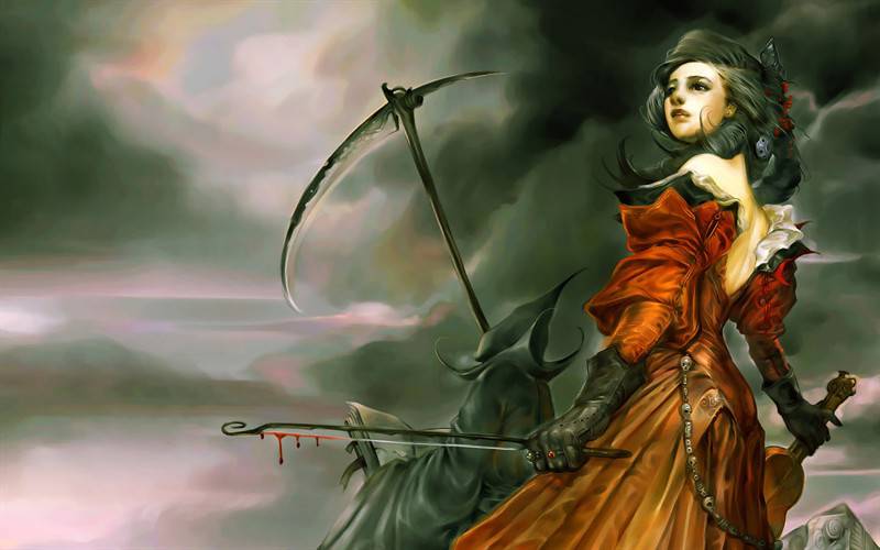 游戏美女人物原画高清壁纸