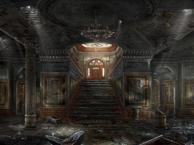 热门网络游戏原画场景设计