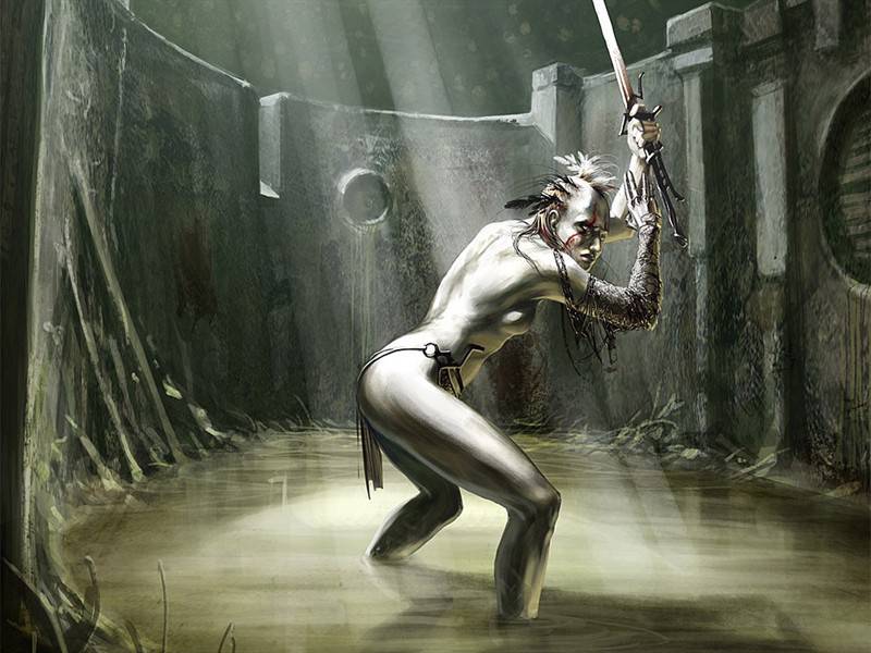 热门网络游戏原画场景设计