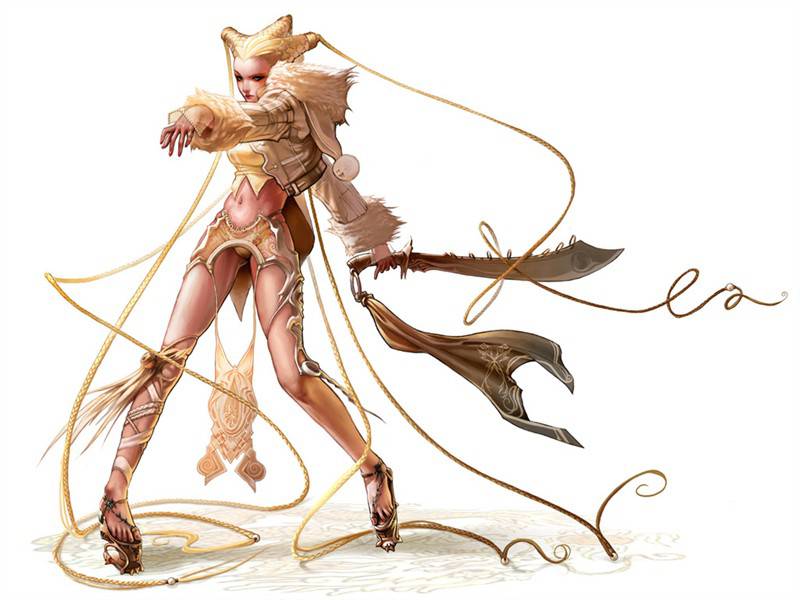 热门网络游戏原画场景设计