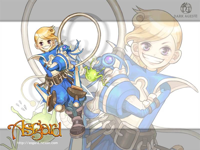 好玩的韩国网络游戏《神之领域》壁纸