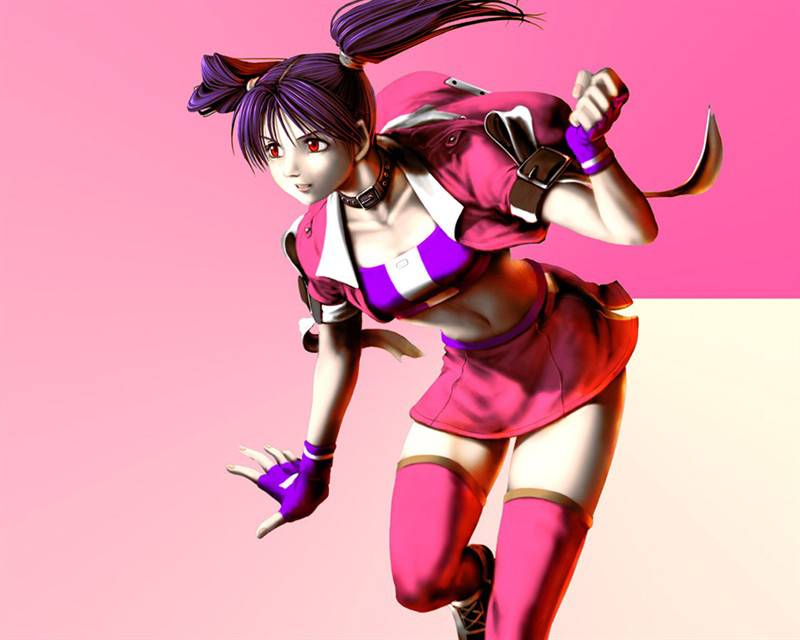 游戏中的美女战士高清壁纸精选