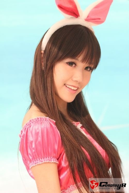 狂野美女cosplay兔女郎写真