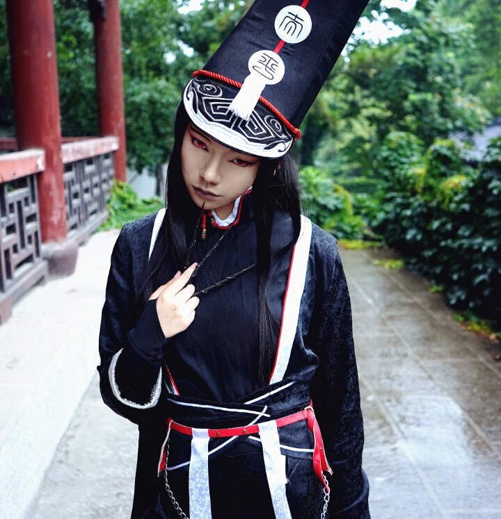 画江湖黑白无常cos图片赏析