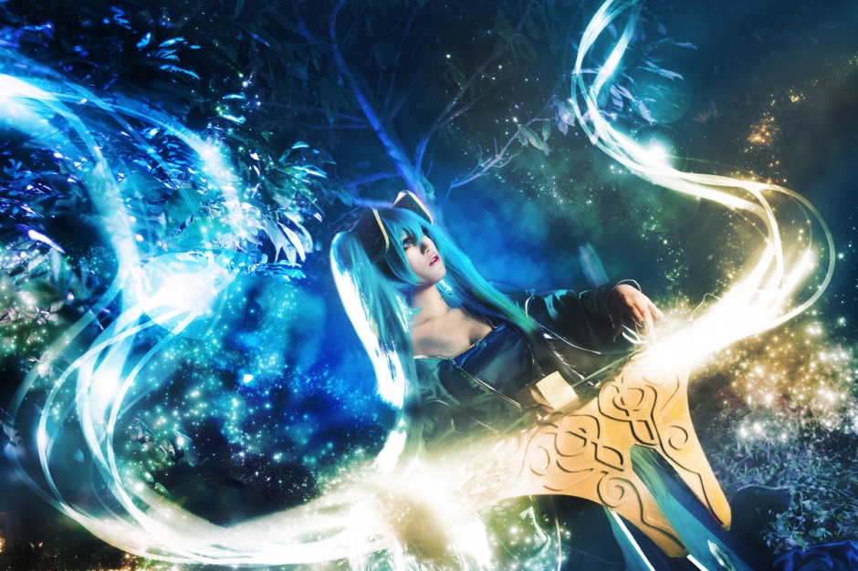 英雄联盟cosplay琴女写真集