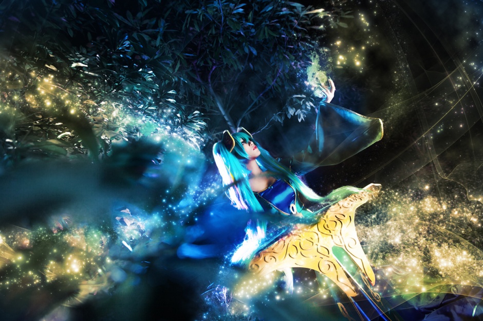 英雄联盟cosplay琴女写真集