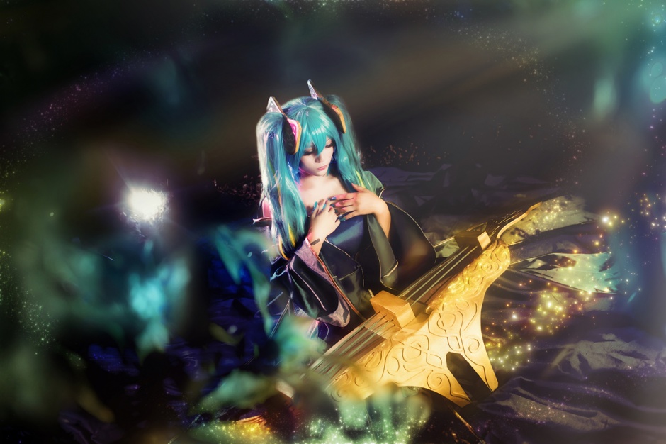 英雄联盟cosplay琴女写真集