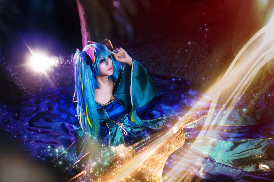 英雄联盟cosplay琴女写真集