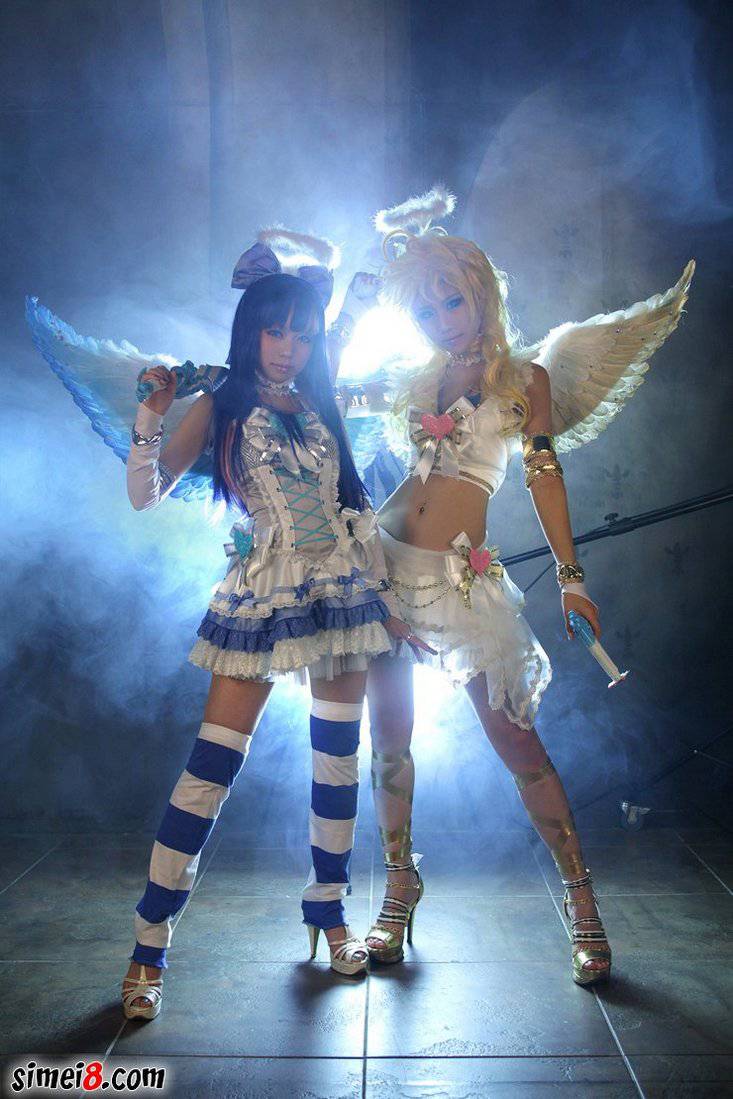 白皙天使cosplay美女图片