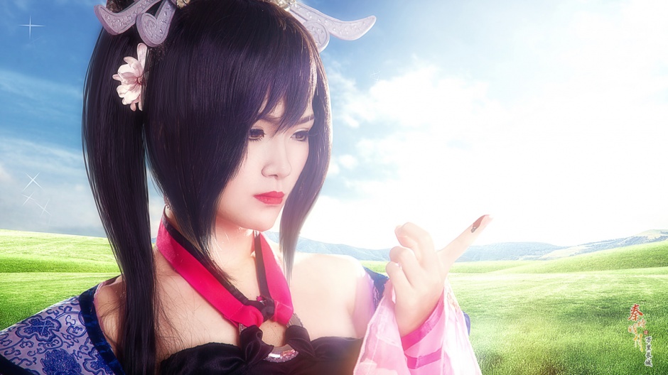 红莲公主cosplay美女图片