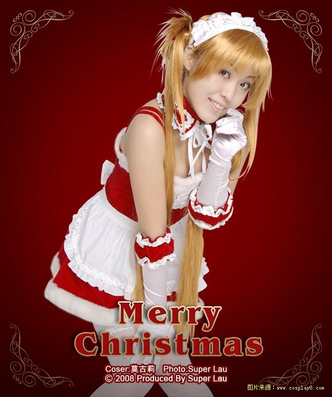 泽渡美月Cos女仆图片