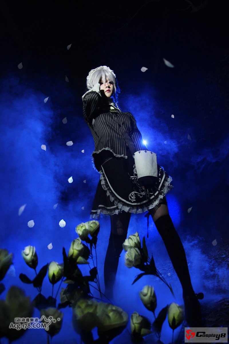 美腿女仆十六夜咲夜cos图片