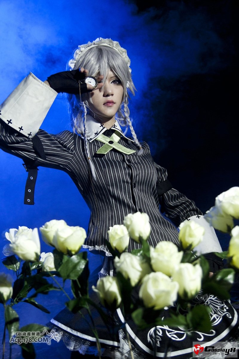 美腿女仆十六夜咲夜cos图片