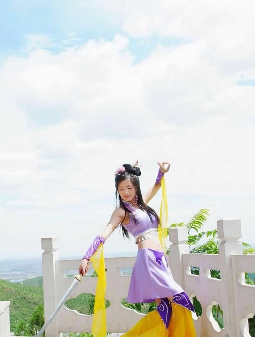 超清纯的古装cosplay美女图片