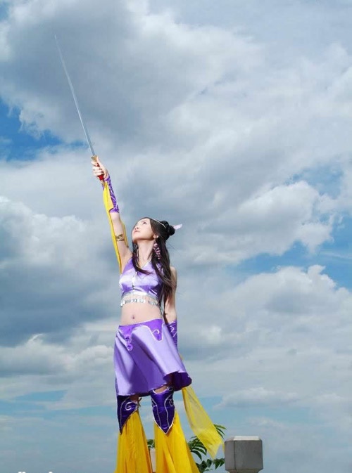 超清纯的古装cosplay美女图片