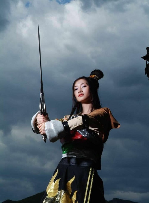 超清纯的古装cosplay美女图片