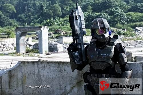 铠甲与剑系列国外cosplay图片